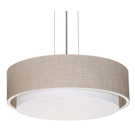 AFX Sanibel 23" Wide LED Pendant Satin Nickel