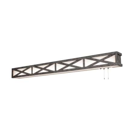 AFX Scott Single Light 38" Wide Integrated LED Bath Bar Distressed Grey
