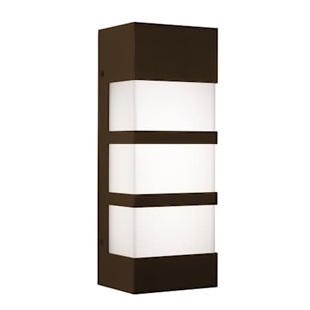 AFX State 12" Tall LED Outdoor Wall Sconce Bronze
