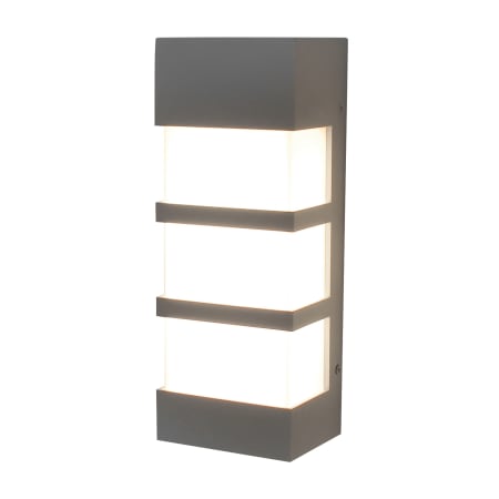 AFX State Single Light 12" Tall LED Outdoor Wall Sconce Textured Grey
