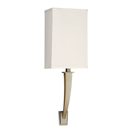 AFX Sheridan 19" Tall ADA Commercial LED Bathroom Sconce with Acrylic and Fabric Shade Champagne / Cream Linen
