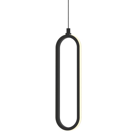 AFX Sienna 13" Tall LED Mini Pendant Black / White