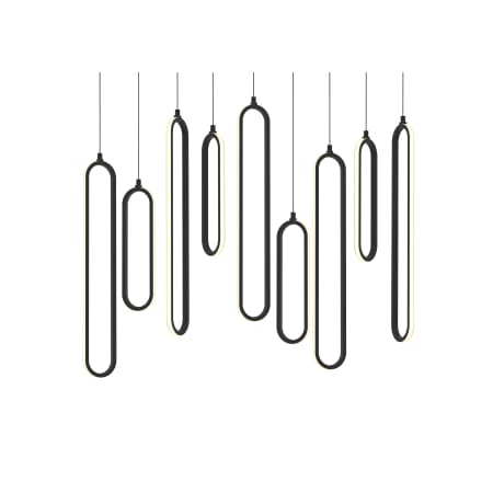 AFX Pendant 36" Wide LED Linear Pendant Black