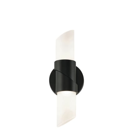 AFX Slice 2 Light 13" Tall LED Wall Sconce Black
