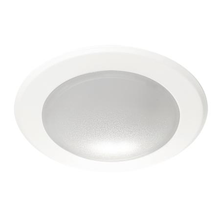 AFX Slim 8" Wide LED Flush Mount Bowl Ceiling Fixture White
