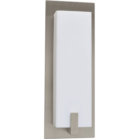 AFX Sinclair 10" Tall ADA Commercial LED Bathroom Sconce with Acrylic Shade Satin Nickel