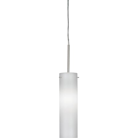 AFX Soho 5" Wide LED Mini Pendant - 4000K, 120V Satin Nickel / White