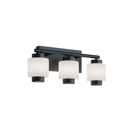 AFX Sydney 3 Light 7" Wide LED Vanity Light Black