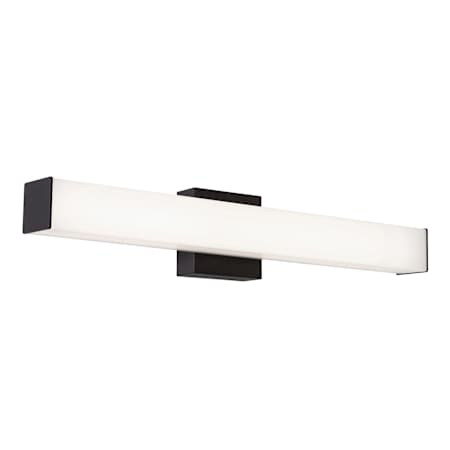 AFX Tad 25" Wide LED Bath Bar Black