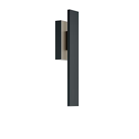 AFX Tru 36" Tall LED Outdoor Wall Sconce Black