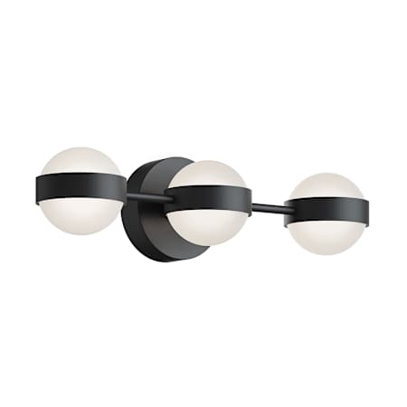 AFX Verona 3 Light 22" Wide LED Vanity Light Black