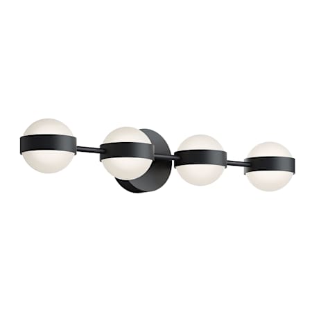 AFX Verona 4 Light 30" Wide LED Vanity Light Black
