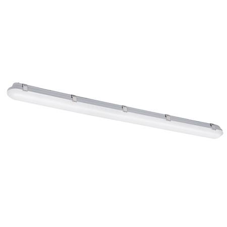 AFX Vaportite 48" Wide LED Flush Mount Ceiling Fixture Grey / Clear