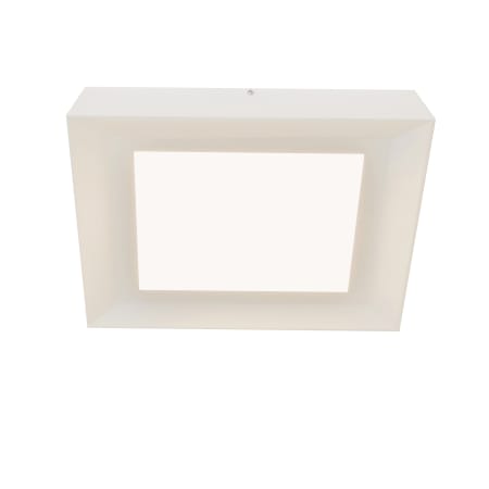 AFX Zurich Single Light 15" Wide Integrated LED Flush Mount Square Ceiling Fixture White