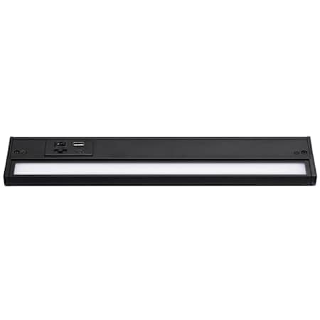 AFX Elena 14" Long LED Under Cabinet Light Black