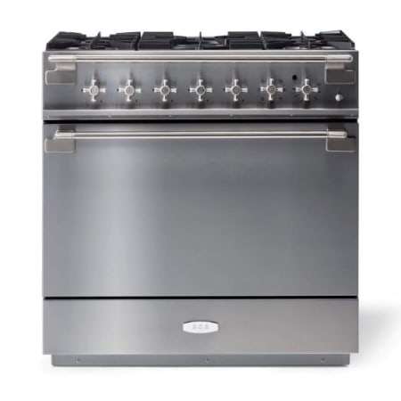 AGA Elise Series 36 Inch Wide 4.5 Cu. Ft. Free Standing Dual Fuel Range Stainless Steel
