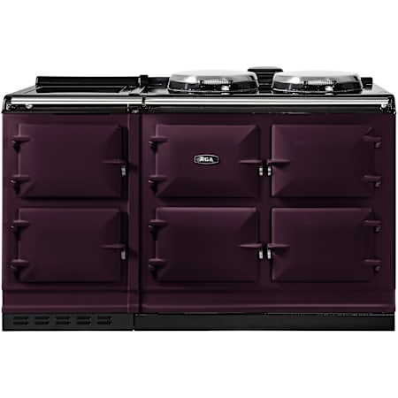 AGA Classic ER7 60 Inch Wide 7.97 Cu. Ft. Energy Star Certified Free Standing Induction Range Aubergine