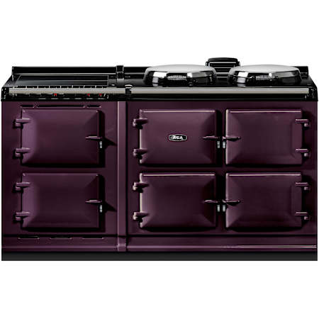 AGA Classic ER7 63 Inch Wide 7.97 Cu. Ft. Energy Star Certified Free Standing Dual Fuel Range - LP Aubergine