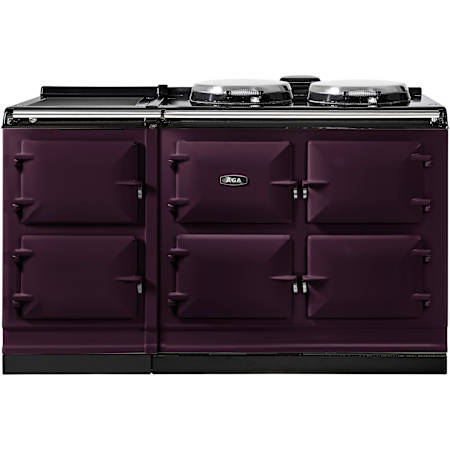AGA Classic R7 60 Inch Wide Energy Star Certified Free Standing Electric Range with Warming Plate Aubergine