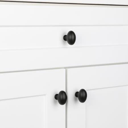 Rustic Black Cabinet Knob Lifestyle