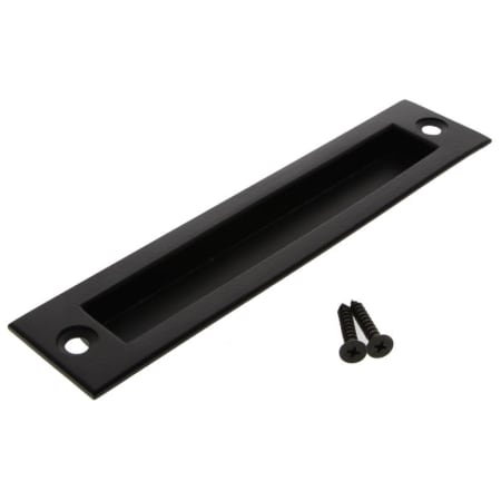 Flush Pull on White Background