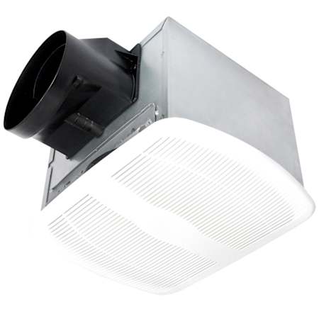 Air King 65 - 90 CFM 0.8 Sone Ceiling Mounted Energy Star Certified Bath Fan White