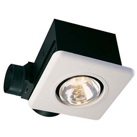 Air King Combination Heater 70 CFM 3.5 Sone Ceiling Mounted Bath Fan White