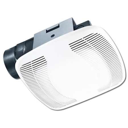 Air King High Performance Snap-In 50 CFM 0.5 Sone Ceiling Mounted Energy Star Certified Bath Fan White