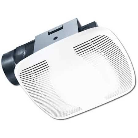 Air King High Performance Snap-In 90 CFM 2.5 Sone Ceiling Mounted Bath Fan White