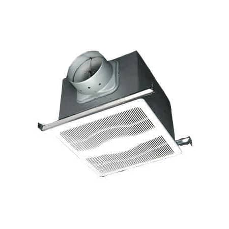 Air King Eco E 110 CFM 0.3 Sone Ceiling Mounted Energy Star Certified Bath Fan White
