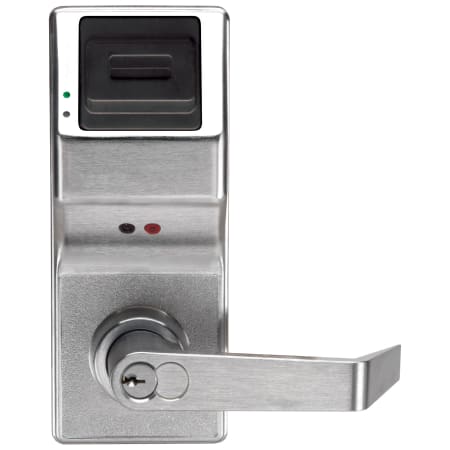 Alarm Lock Trilogy T3 2000-User Weatherproof Proximity Only Lock Single Cylinder Leverset Satin Chrome