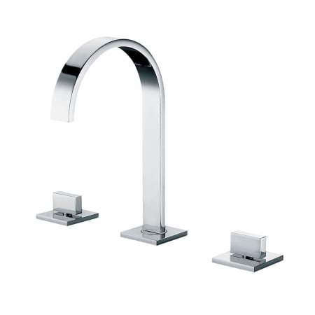 ALFI brand 1.2 GPM Widespread Bathroom Faucet - Less Drain Assembly Polished Chrome