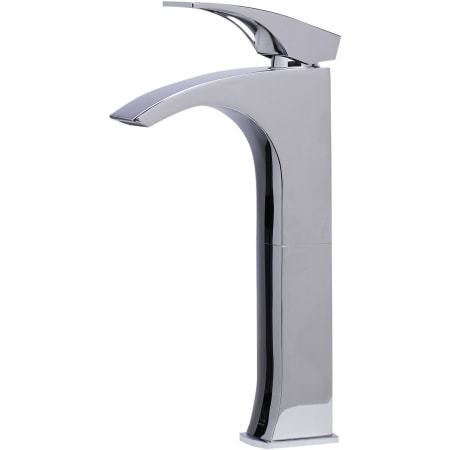 ALFI brand Tall Single Lever Bathroom Faucet Polished Chrome