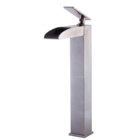 ALFI brand 1.2 GPM Single Hole Bathroom Faucet - Less Drain Assembly Brushed Nickel