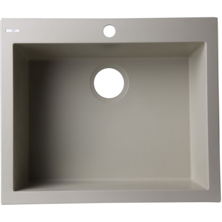 ALFI brand Alfi Trade 23-5/8" Drop In Single Basin Granite Composite Kitchen Sink Biscuit