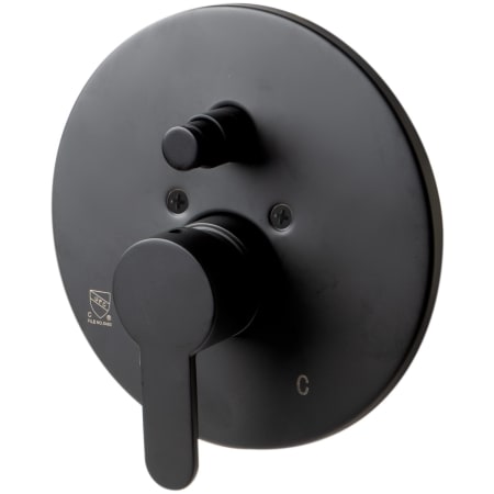 ALFI brand 7-1/8" Wide Mixing Valve Black Matte