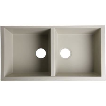 ALFI brand Alfi Trade 33-7/8" Undermount Double Basin Granite Composite Kitchen Sink Biscuit