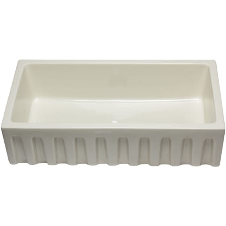 ALFI brand 36" Farmhouse Single Basin Fireclay Kitchen Sink Biscuit