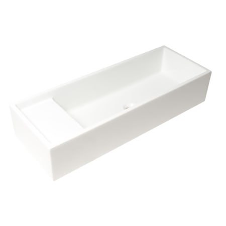 ALFI brand 39-3/8" Farmhouse Single Basin Fireclay Kitchen Sink White
