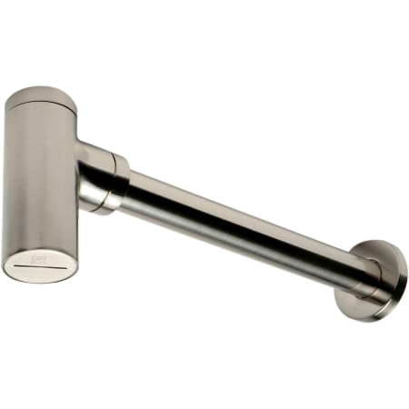 ALFI brand 13-5/8" Brass P-Trap with Flange Brushed Nickel