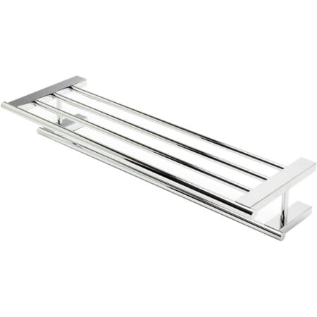 ALFI brand 23-5/8" Brass Towel Rack - Squared Frame Polished Chrome