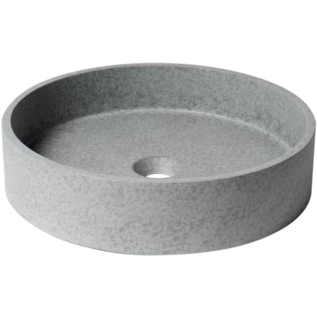 ALFI brand 16-3/4" Circular Concrete Vessel Bathroom Sink Concrete