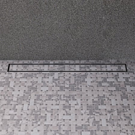 ALFI brand 32" Tile Insert Linear Shower Drain with 2" Outlet Stainless Steel