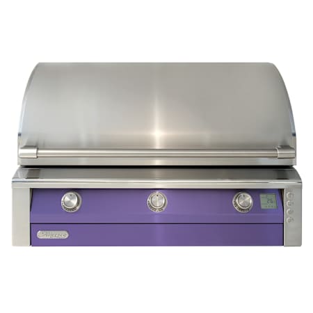 Alfresco 89,200 BTU 42 Inch Wide Liquid Propane Built-In Grill with Intelli-Temp Blue Lilac