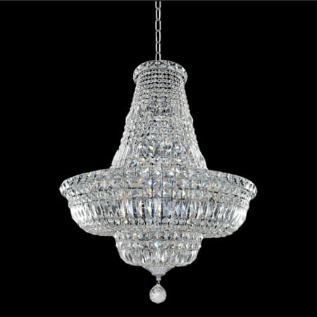 Allegri Betti 18 Light 25" Wide Crystal Empire Chandelier Chrome / Clear Firenze