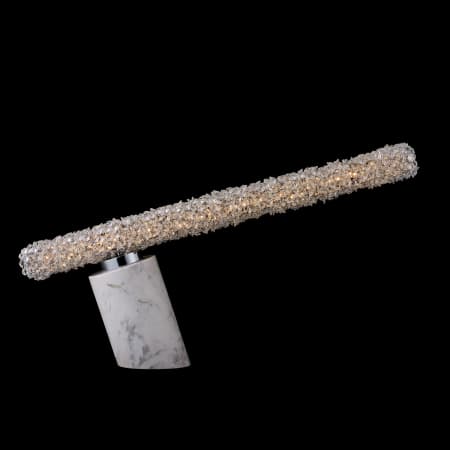 Allegri Lina 21" Tall LED Boom Arm Desk Lamp Polished Chrome