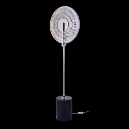 Allegri Catena 75" Tall LED Buffet Floor Lamp Polished Chrome