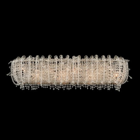 Allegri Cielo 34" Wide Bath Bar with Firenze Crystal Chrome