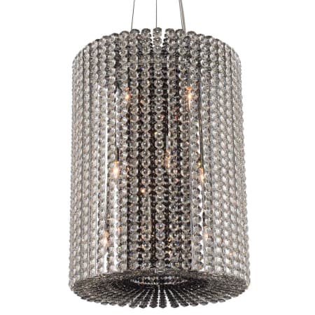 Allegri Anello 23" Wide Pendant with Firenze Crystal Chrome