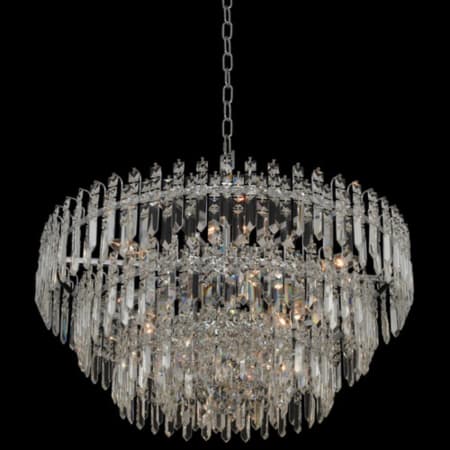 Allegri Pandoro 9 Light 27" Wide Chandelier Chrome